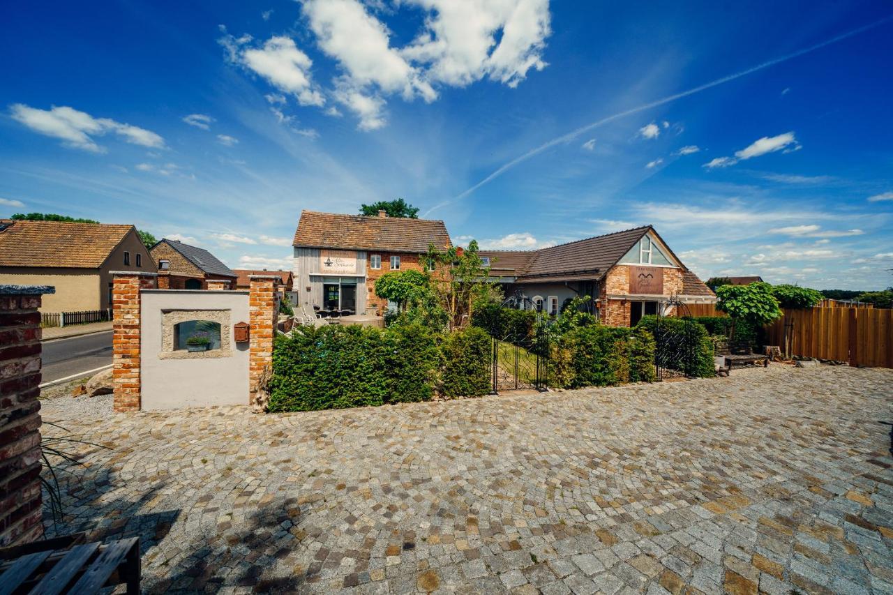 Alte Schmiede Mit Sauna, Pool Und Whirpool Im Aussenbereich Schoenstes Ferienhaus Der Lausitz Elsterheide Eksteriør billede